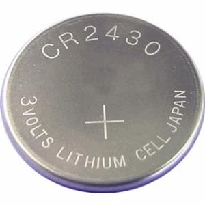 Batterij CR 2430 per stuk