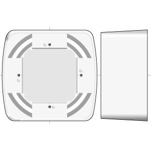 Somfy opbouwkastje Inteo, wit