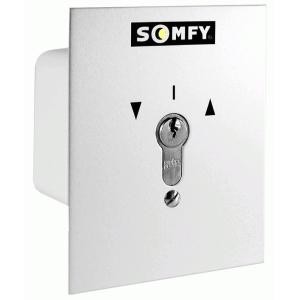 Somfy inbouw sleutelschakelaar voor 1 motor