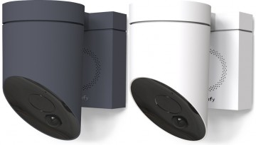 Somfy outdoor camera beschikbaar in wit en grijs
